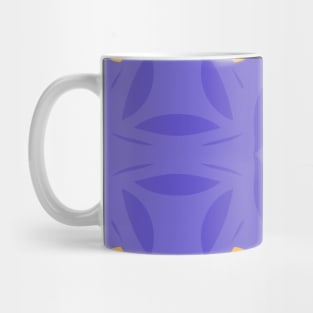 pattern with flowers and leaves Mug